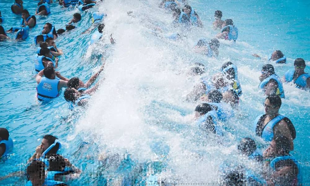 阿拉的海海啸池