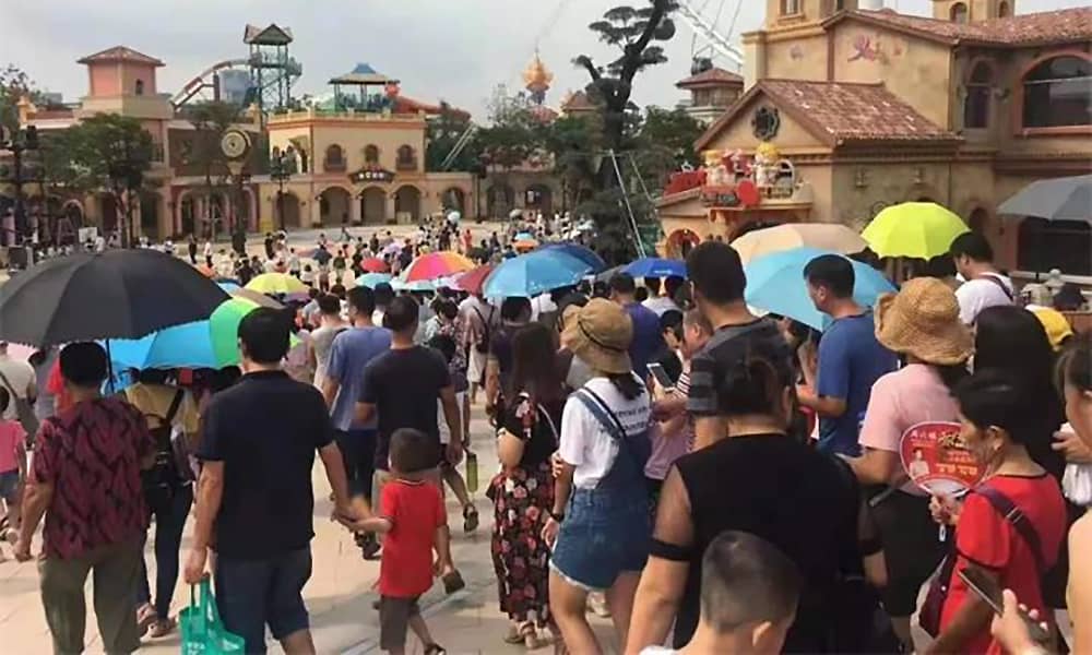 jinnianhui今年会游乐参与打造的欢乐海岸PLUS三天迎客超16万人！