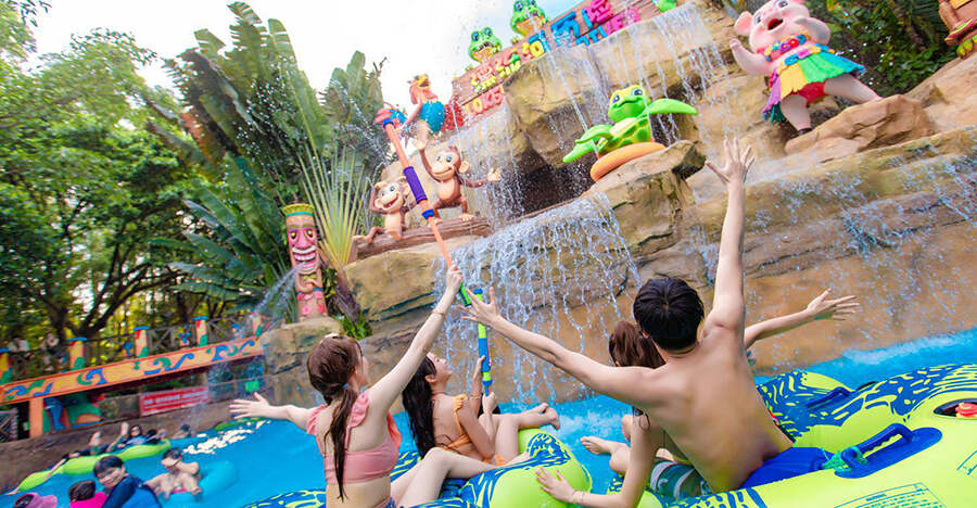 长隆水上乐园：百变乐园 一站体验全部